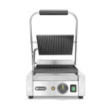 Grill de contact modèle simple rainuré 220x230mm HENDI-mondialchr.com
