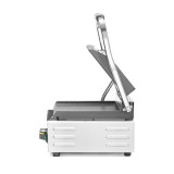 Grill de contact demi rainuré demi lisse 220x230mm HENDI-mondialchr.com