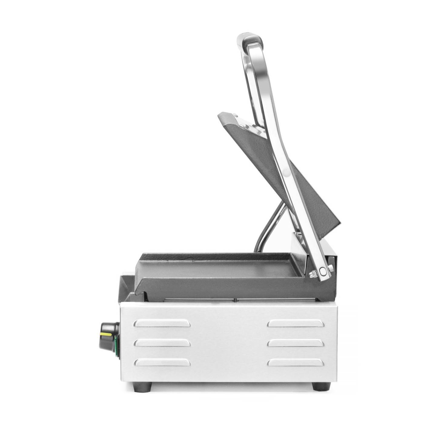 Grill de contact demi rainuré demi lisse 220x230mm HENDI-mondialchr.com