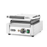 Grill de contact demi rainuré demi lisse 220x230mm HENDI-mondialchr.com