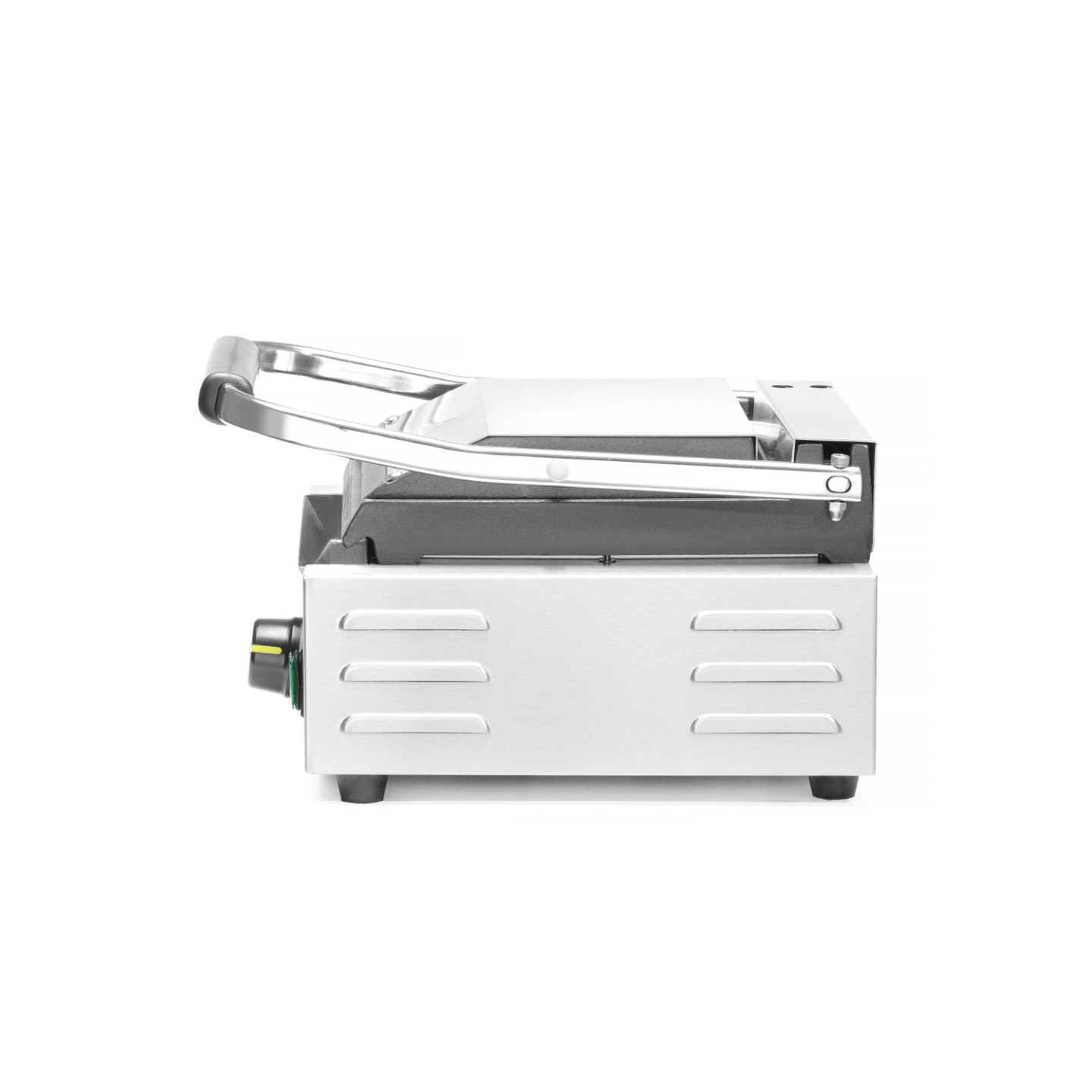 Grill de contact demi rainuré demi lisse 220x230mm HENDI-mondialchr.com