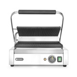 Grill de contact Panini rainuré 340x230mm HENDI-mondialchr.com