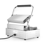 Grill de contact Panini rainuré 340x230mm HENDI-mondialchr.com