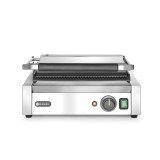 Grill de contact Panini rainuré 340x230mm HENDI-mondialchr.com