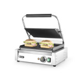 Grill de contact Panini rainuré 340x230mm HENDI-mondialchr.com