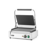 Grill de contact Panini demi rainuré 340x230mm HENDI-mondialchr.com