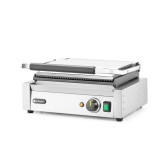 Grill de contact Panini demi rainuré 340x230mm HENDI-mondialchr.com