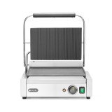 Grill de contact Panini demi rainuré 340x230mm HENDI-mondialchr.com