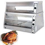 Vitrine maintien au chaud pour poulet 2 étages Archway