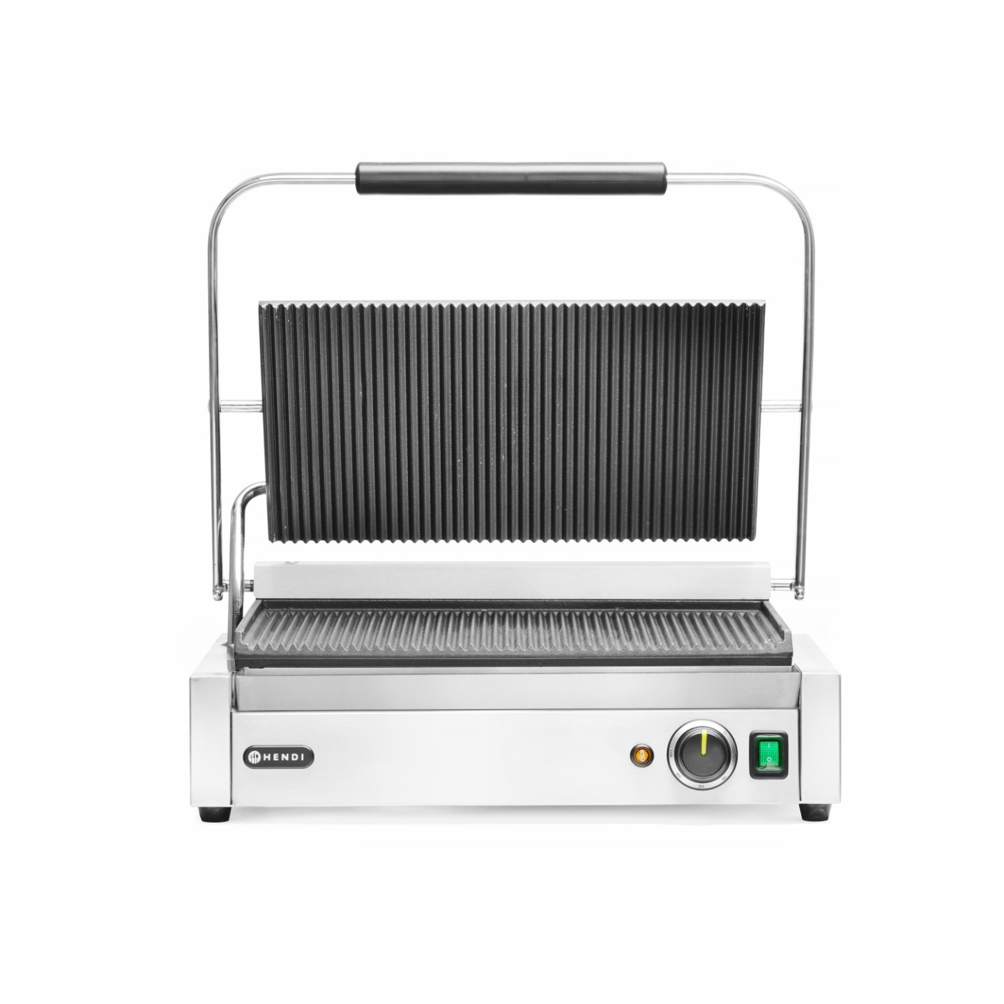 Grill de contact Panini XL grills rainurés L545mm HENDI-mondialchr.com
