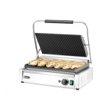 Grill de contact Panini XL grills rainurés L545mm HENDI-mondialchr.com