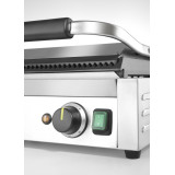 Grill de contact Panini XL grills rainurés L545mm HENDI-mondialchr.com