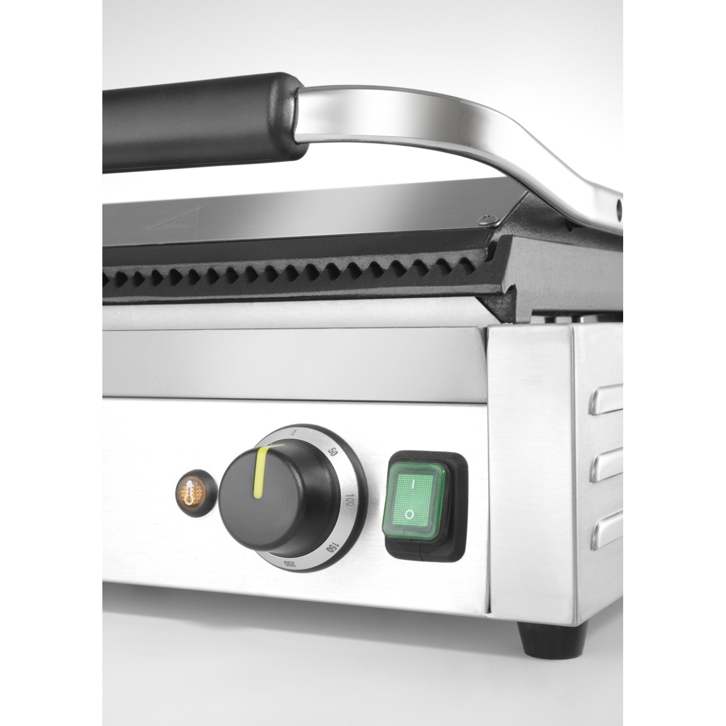 Grill de contact Panini XL grills rainurés L545mm HENDI-mondialchr.com