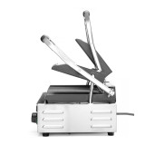 Grill de contact double rainuré inférieur475x230mm HENDI-mondialchr.com