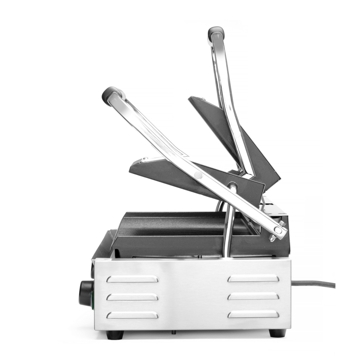 Grill de contact double rainuré inférieur475x230mm HENDI-mondialchr.com