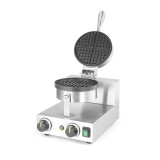 Gaufrier rond 190mm 20 gaufres par heure 1000W HENDI-mondialchr.com