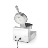 Gaufrier rond 190mm 20 gaufres par heure 1000W HENDI-mondialchr.com