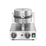 Gaufrier rond 190mm 20 gaufres par heure 1000W HENDI-mondialchr.com