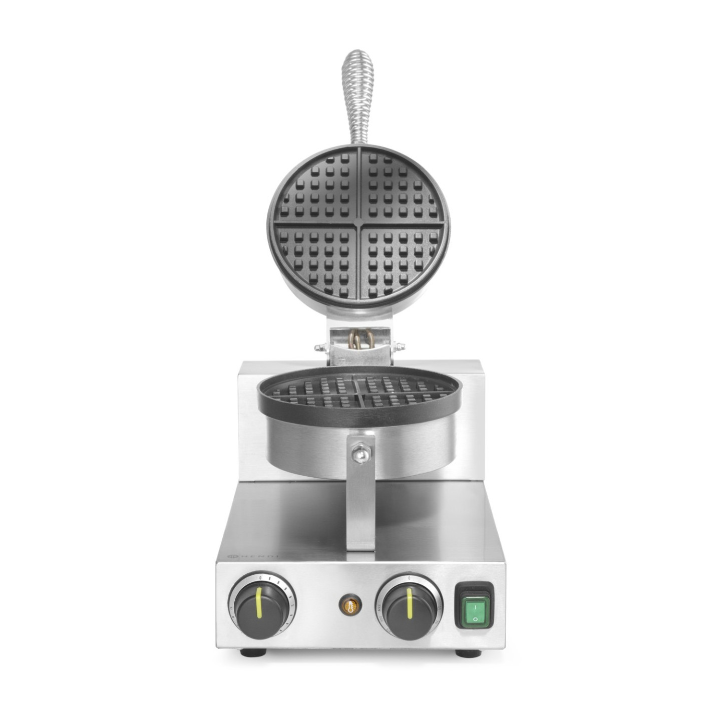 Gaufrier rond 190mm 20 gaufres par heure 1000W HENDI-mondialchr.com