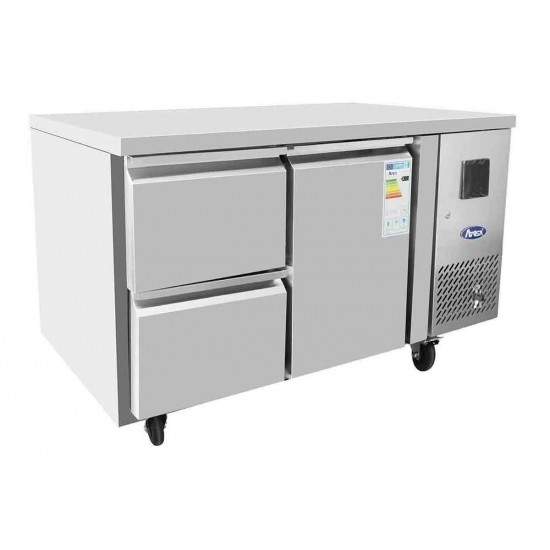 Table réfrigérée positive GN11 avec tiroirs P700 210L Atosa-mondialchr.com