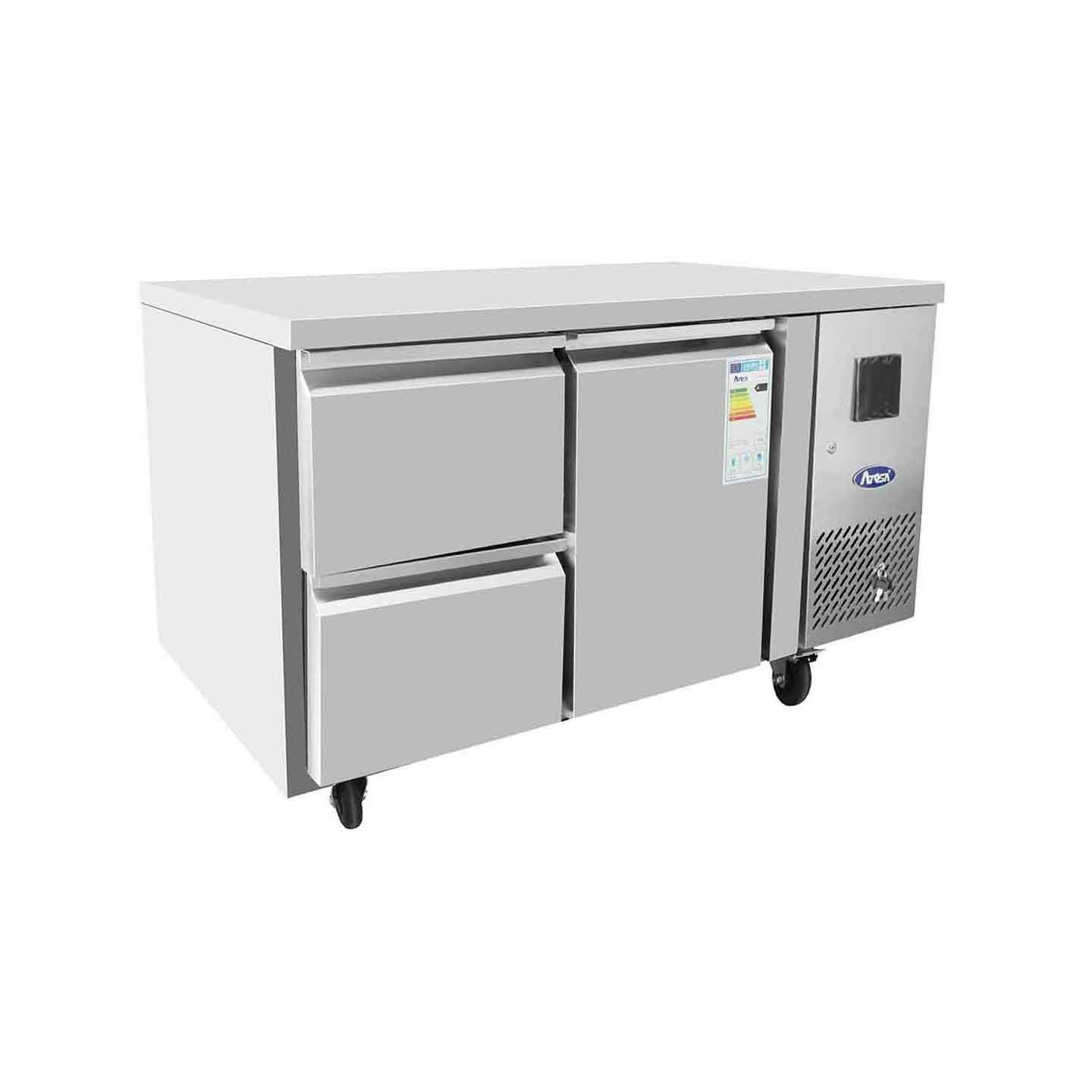 Table réfrigérée positive GN11 avec tiroirs P700 210L Atosa-mondialchr.com