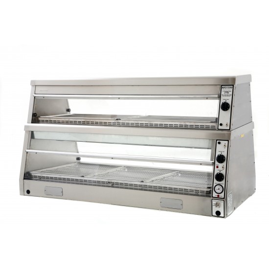 Vitrine maintien au chaud pour poulet 2 étages Archway