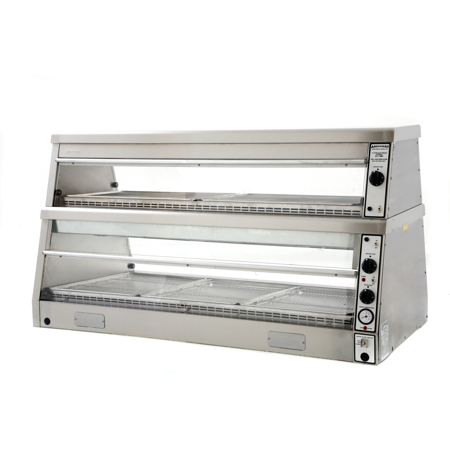 Vitrine maintien au chaud pour poulet 2 étages Archway
