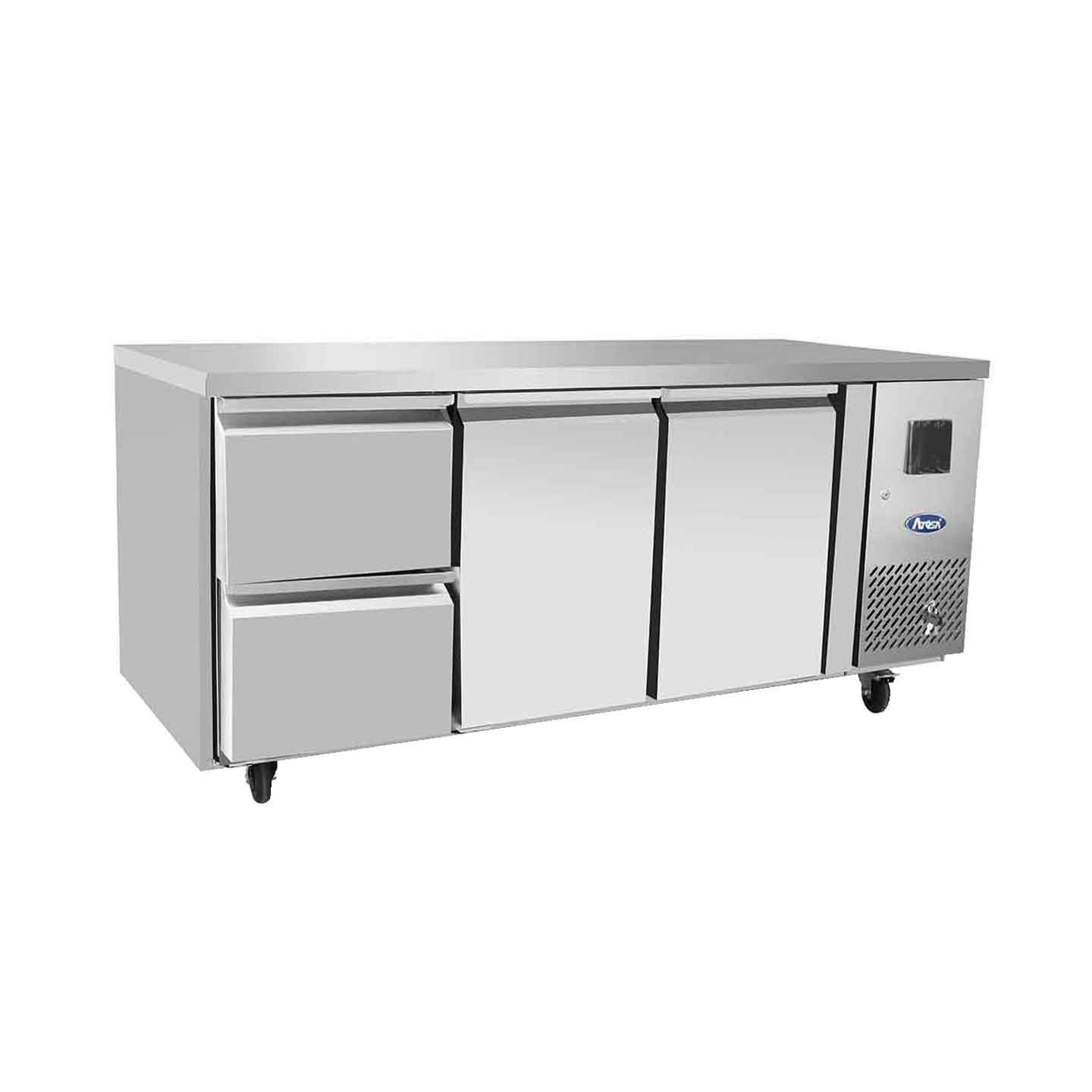 Table réfrigérée positive GN11 avec tiroirs P700 340L Atosa-mondialchr.com