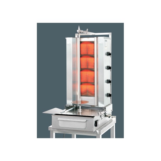 Machine à kebab gaz Potis FGD4