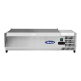 Présentoir à ingrédients inox 5GN1 4 L1205mm Atosa-mondialchr.com