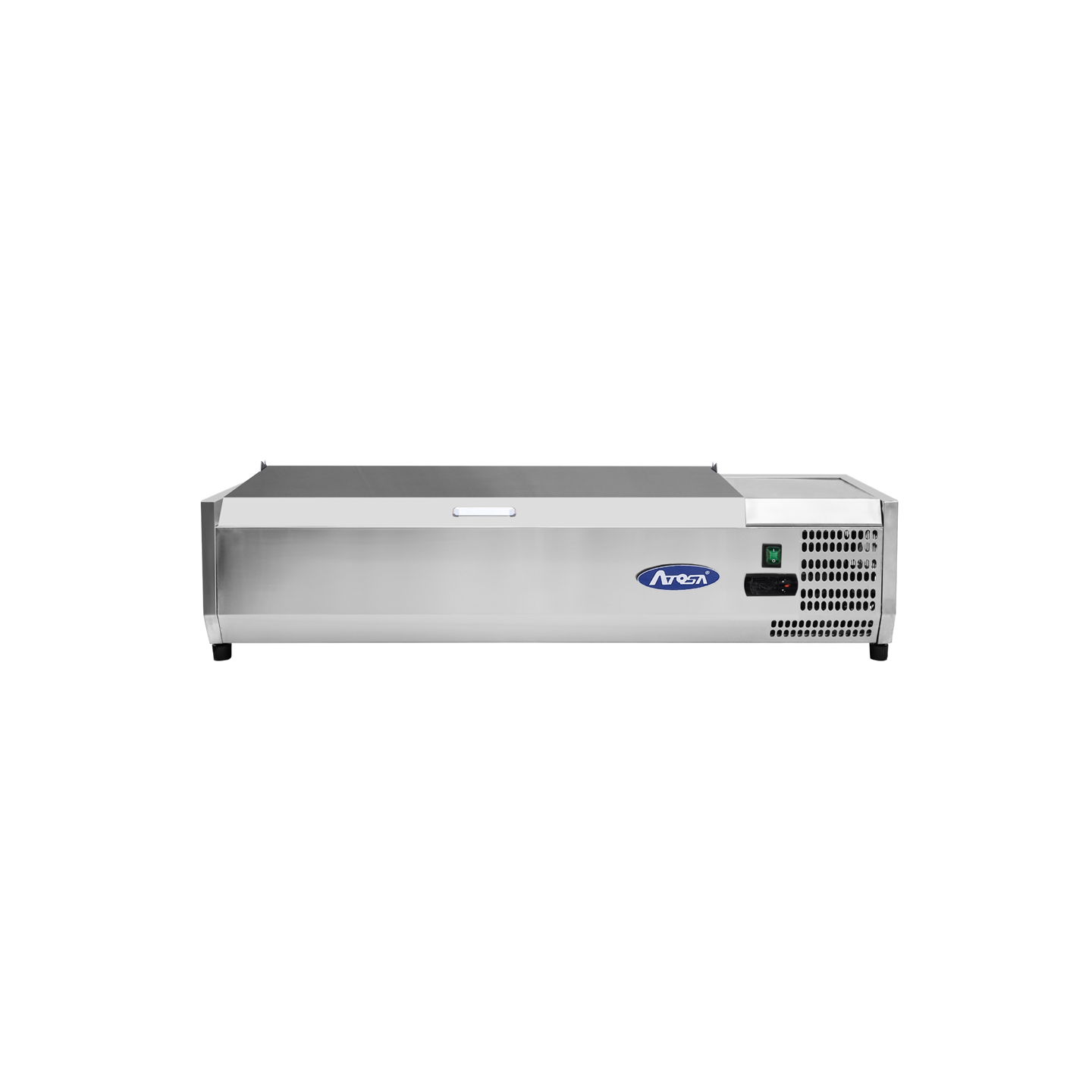 Présentoir à ingrédients inox 6GN1 4 L1405mm Atosa-mondialchr.com