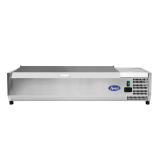 Présentoir à ingrédients inox 6GN1 3 L1415mm Atosa-mondialchr.com