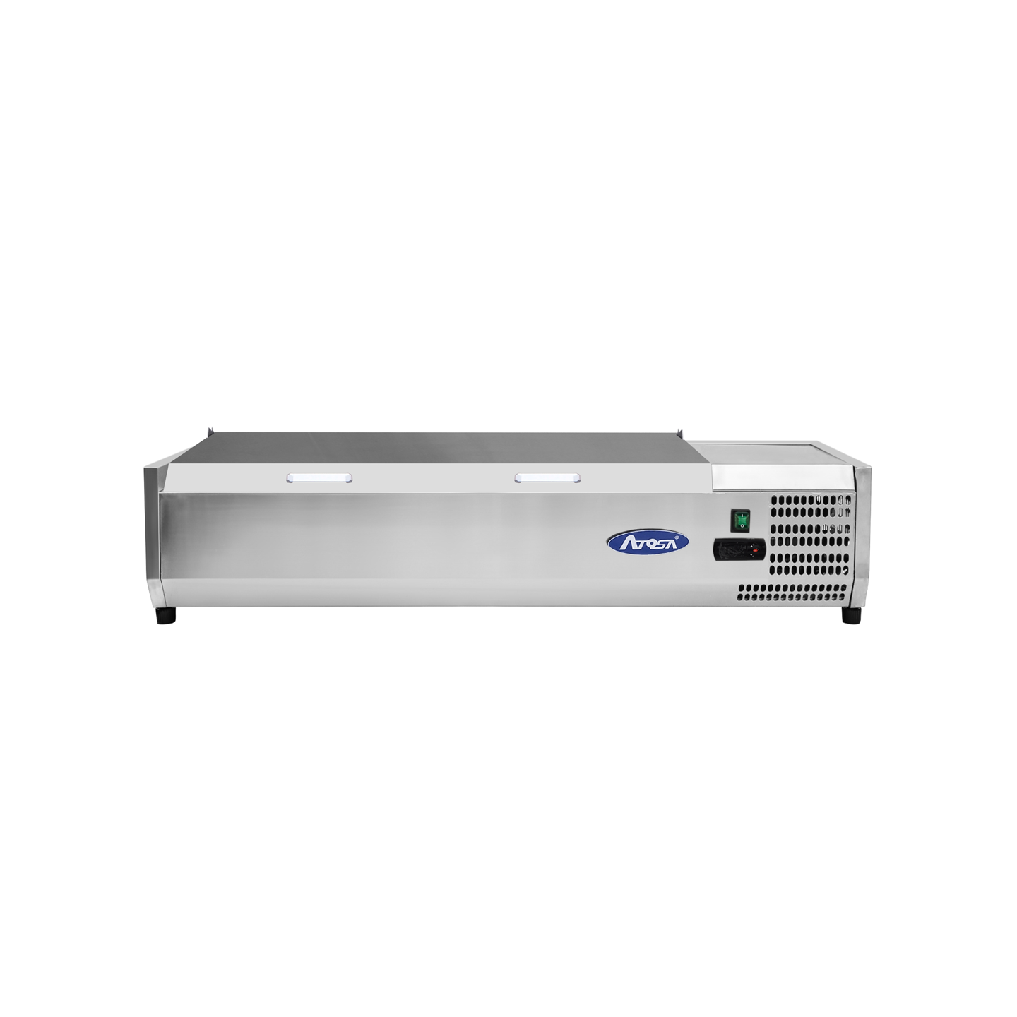Présentoir à ingrédients inox 7GN1 4 L1505mm Atosa-mondialchr.com