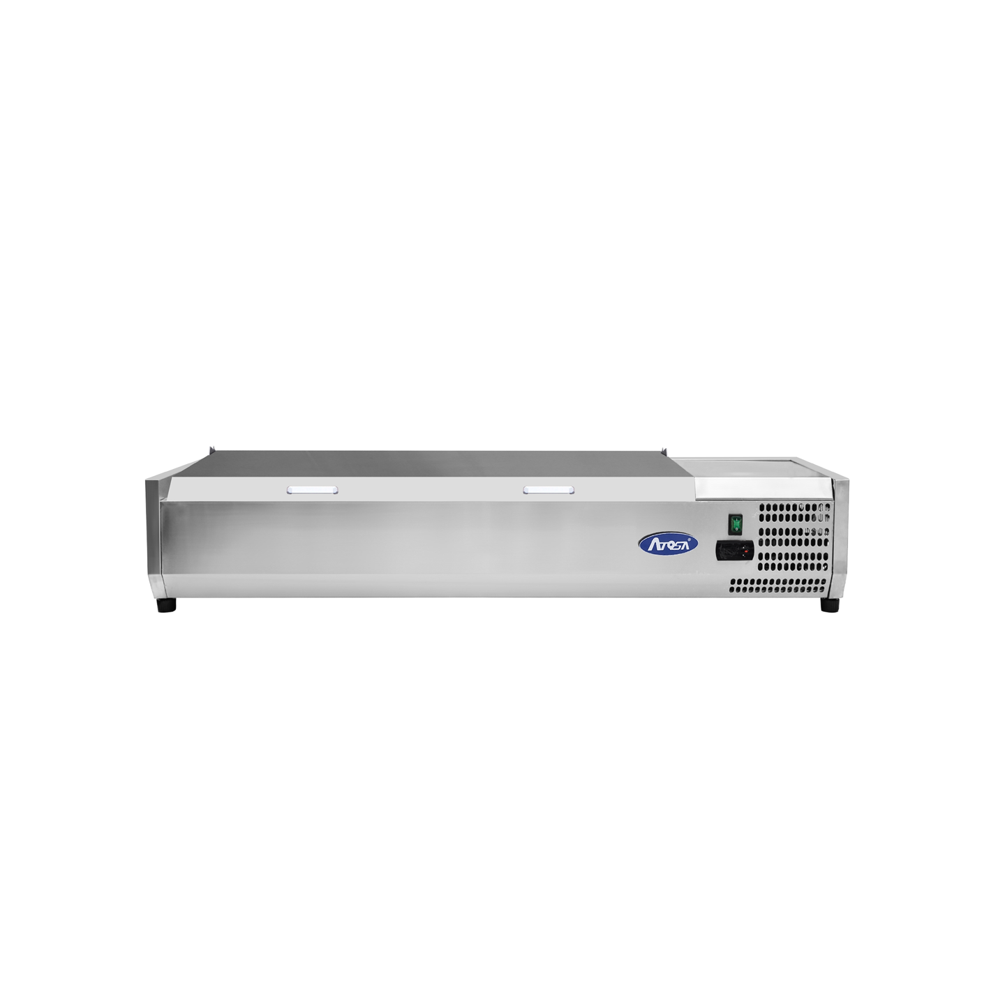 Présentoir à ingrédients inox 7GN1 3 L1605mm Atosa-mondialchr.com