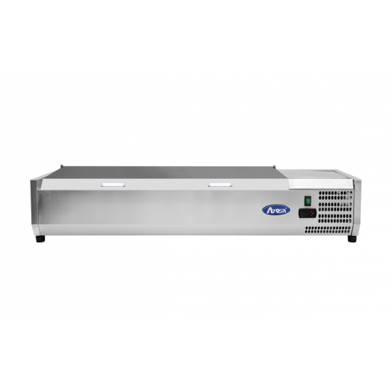 Présentoir à ingrédients inox 8 GN1 3 L1805mm Atosa-mondialchr.com