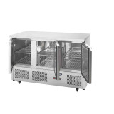 Table réfrigérée positive compacte 3 portes 380L ESL3851GR Atosa-mondialchr.com