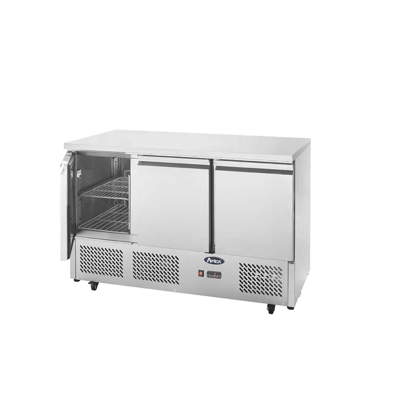 Table réfrigérée positive compacte 3 portes 380L ESL3851GR Atosa-mondialchr.com