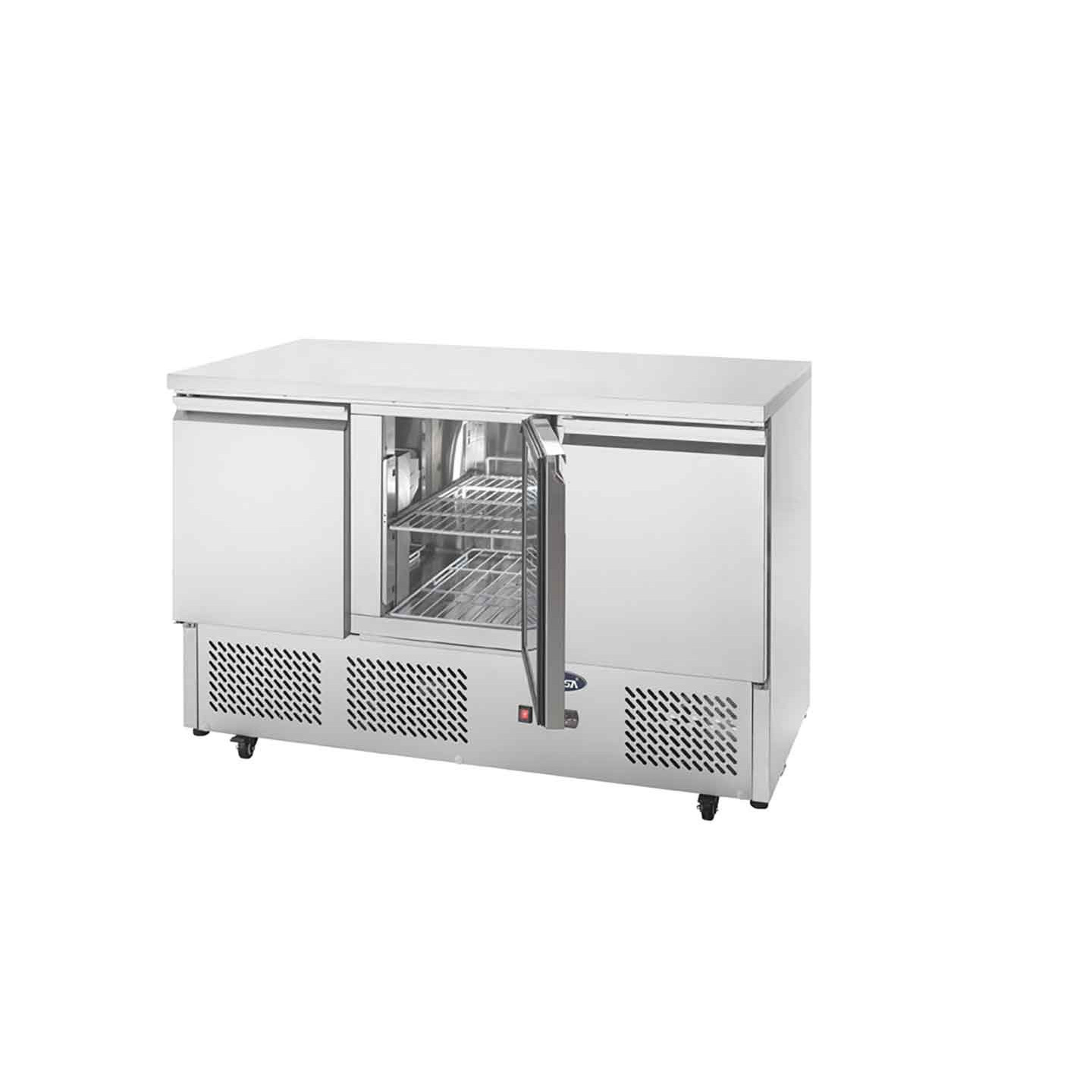 Table réfrigérée positive compacte 3 portes 380L ESL3851GR Atosa-mondialchr.com