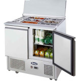 Saladette réfrigérée positive 2 portes 300L ESL3800GR Atosa-mondialchr.com