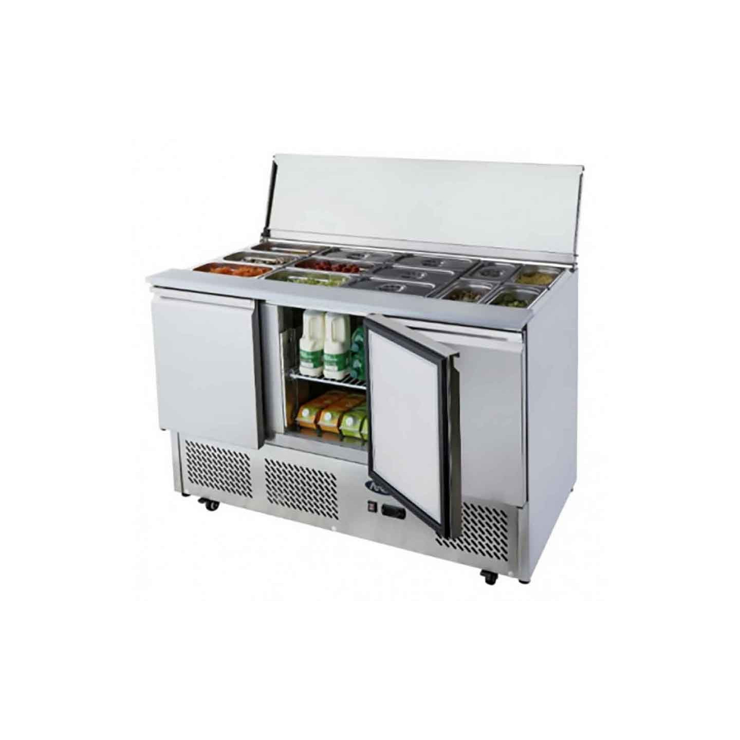 Saladette réfrigérée positive 3 portes 380L ESL3850GR – Atosa-mondialchr.com