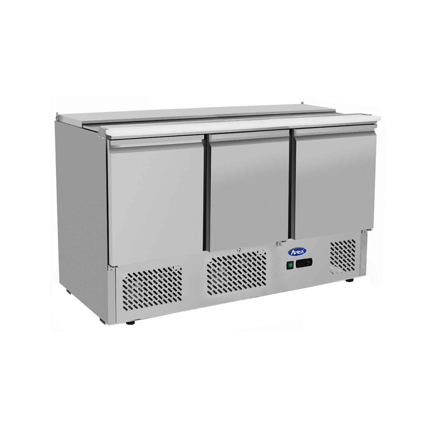 Saladette réfrigérée positive 3 portes 380L ESL3850GR – Atosa-mondialchr.com