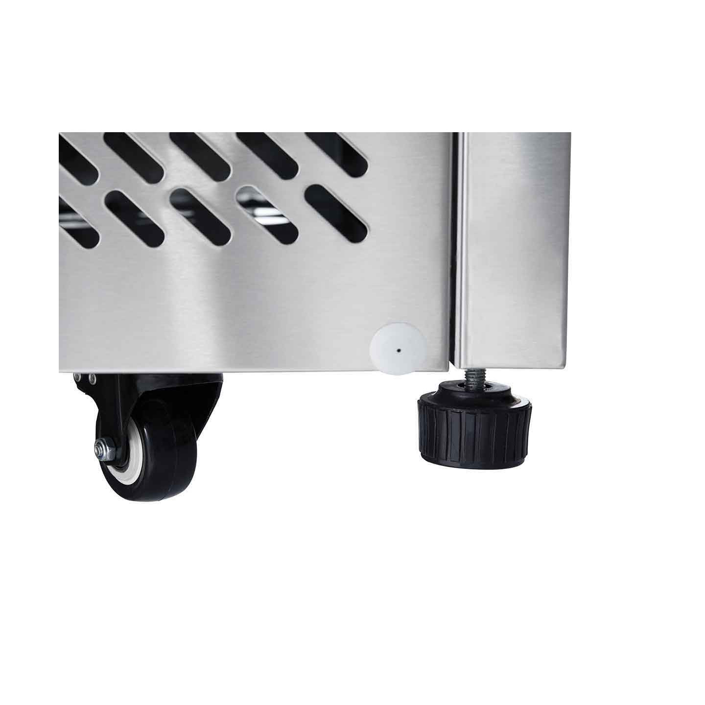 Saladette réfrigérée positive 2 portes 300L ESL3832GR Atosa-mondialchr.com
