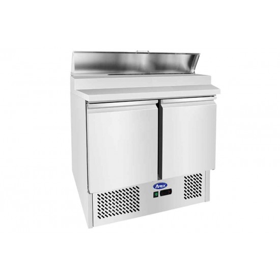 Saladette réfrigérée positive 2 portes 300L ESL3832GR Atosa-mondialchr.com
