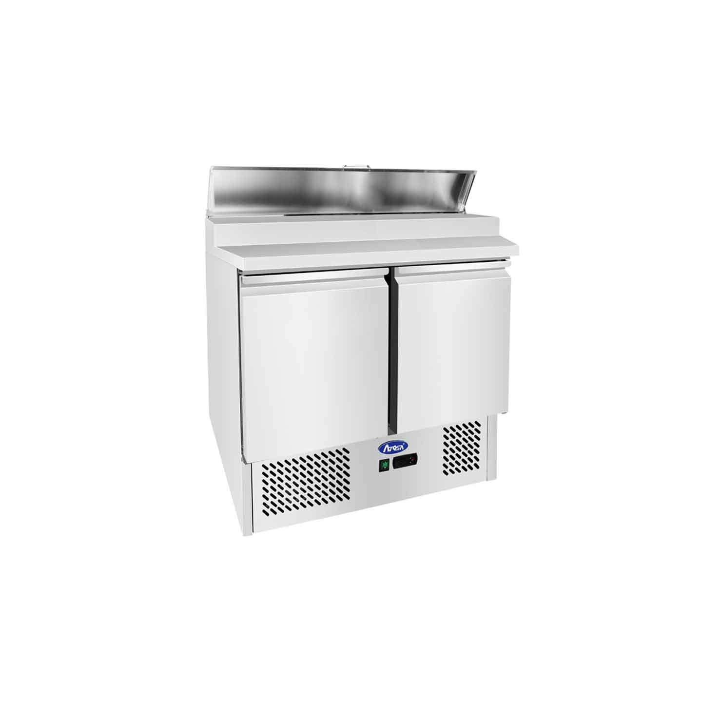 Saladette réfrigérée positive 2 portes 300L ESL3832GR Atosa-mondialchr.com