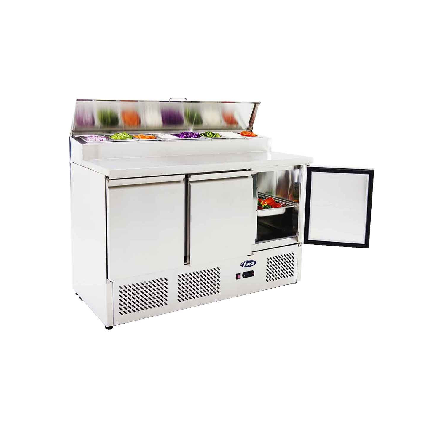 Saladette réfrigérée positive 3 portes ESL3853GR  Atosa-mondialchr.com