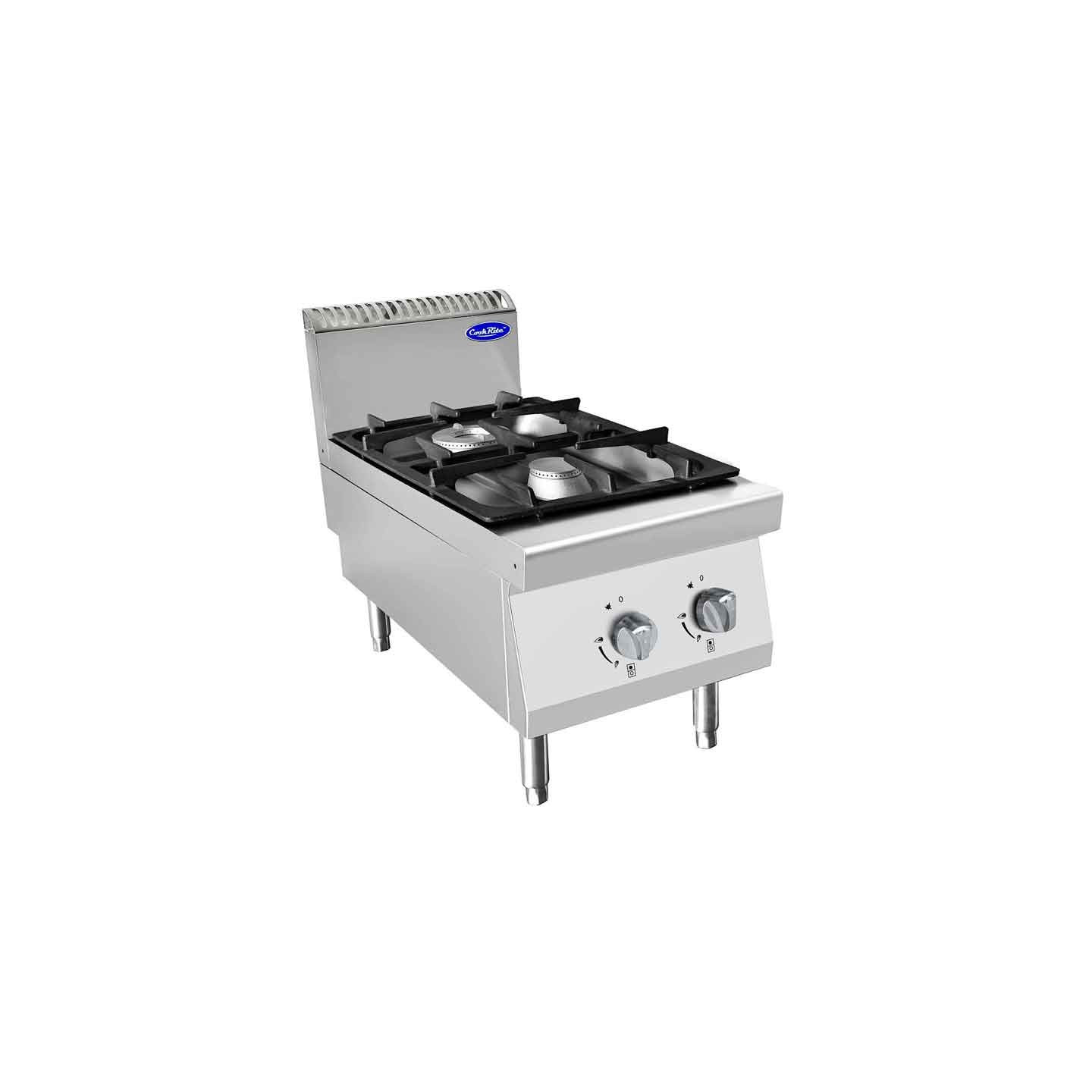 Fourneau gaz P700 2 feux à poser AT7G2B-C-2 Atosa -mondialchr.com