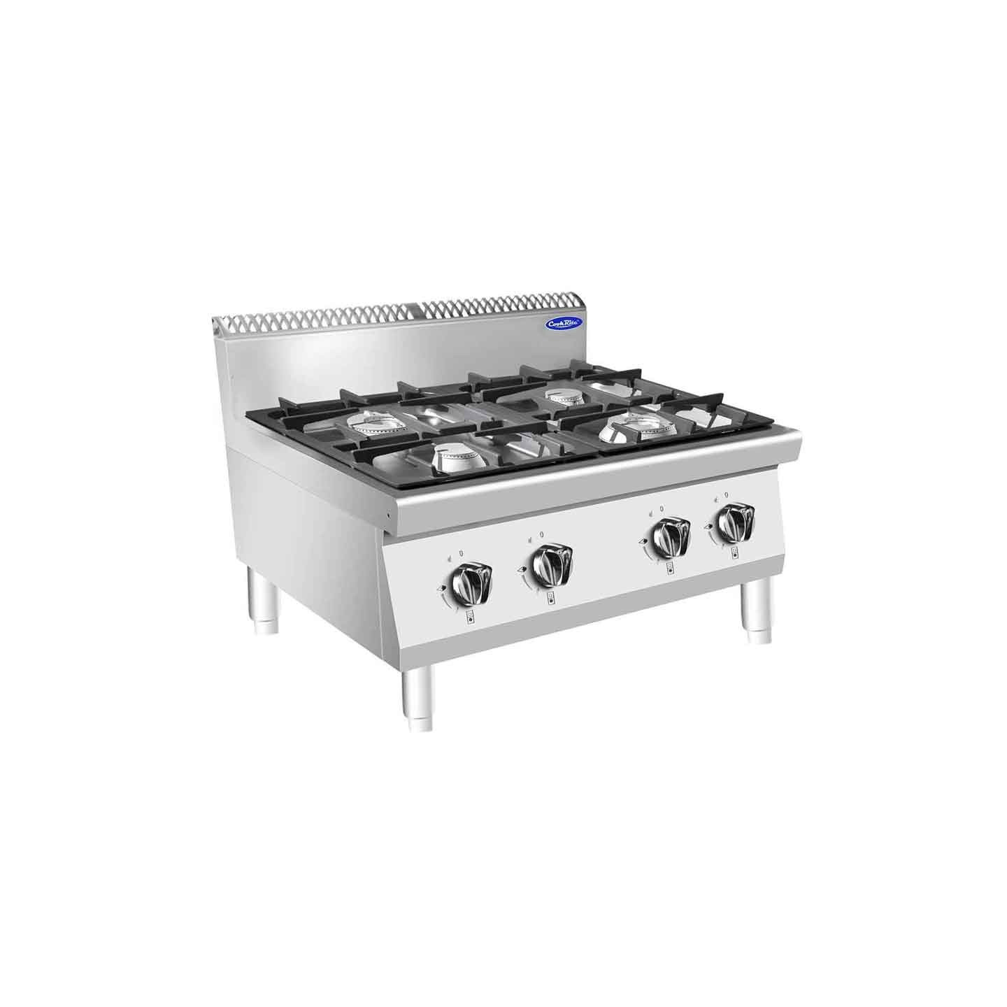 Fourneau gaz P700 4 feux à poser AT7G4B-C-2 Atosa-mondialchr.com