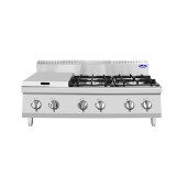 Fourneau gaz pro P700 6 feux à poser AT7G6B-C-2 – Atosa-mondialchr.com