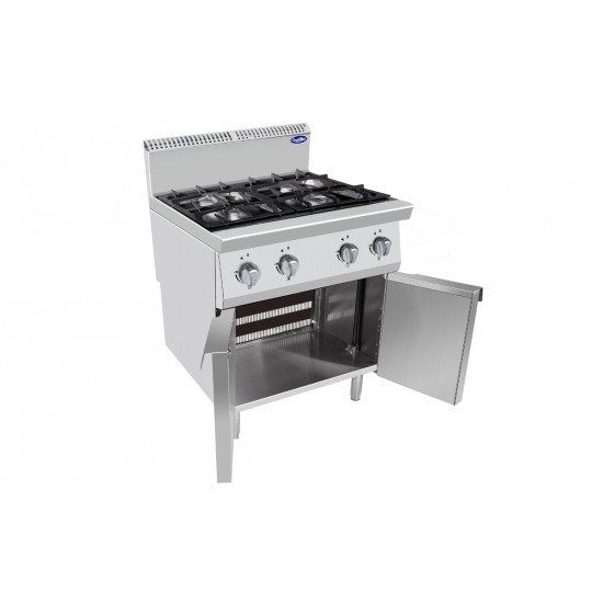 Fourneau gaz P700 4 feux sur placard AT7G4B-F-2 Atosa-mondialchr.com