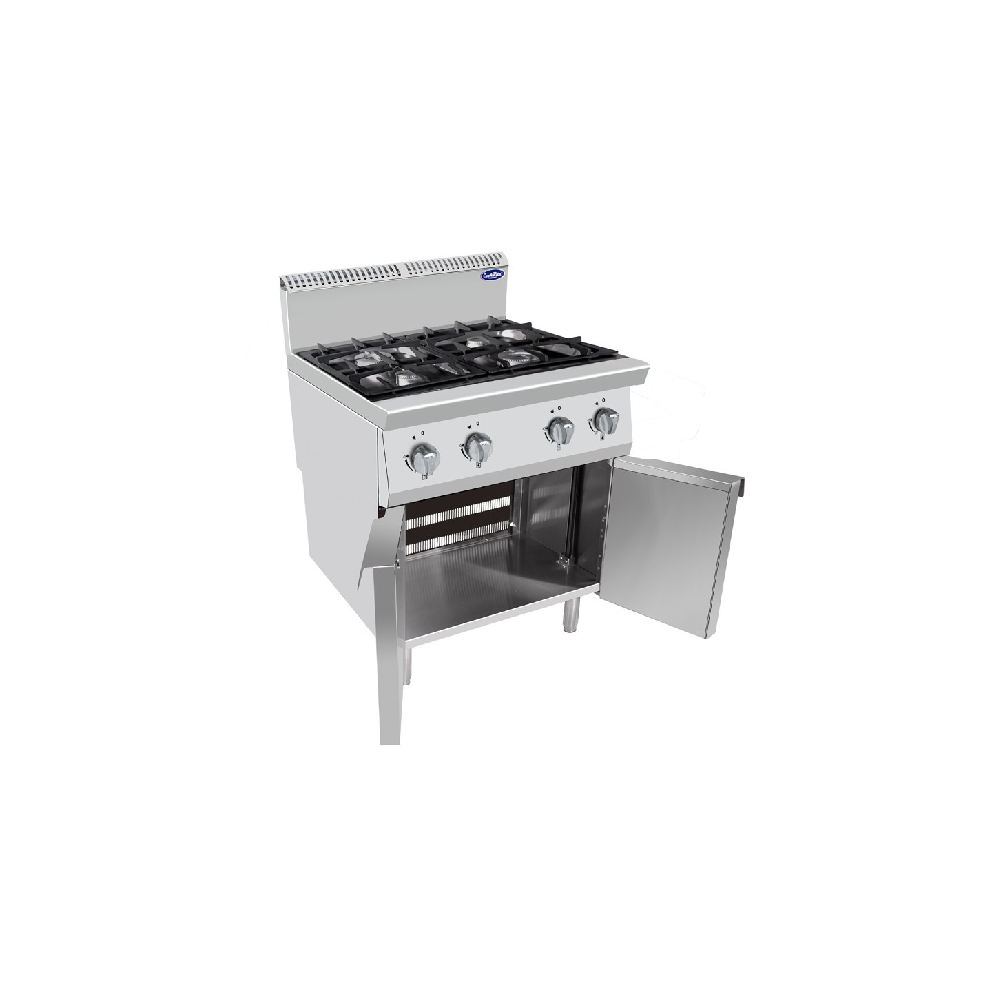 Fourneau gaz P700 4 feux sur placard AT7G4B-F-2 Atosa-mondialchr.com